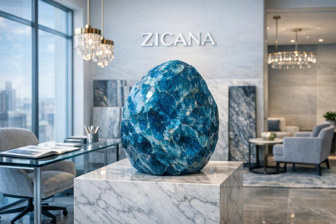 Blue Apatite Insights for Architects and Designers - Zicana Boutique