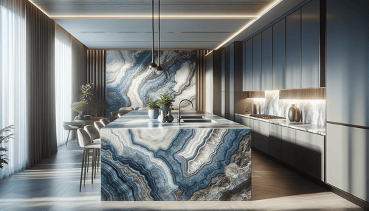 Blue Ijen Quartzite: Elevate Interiors with Timeless Luxury Design - Z Boutique by Marble Couture