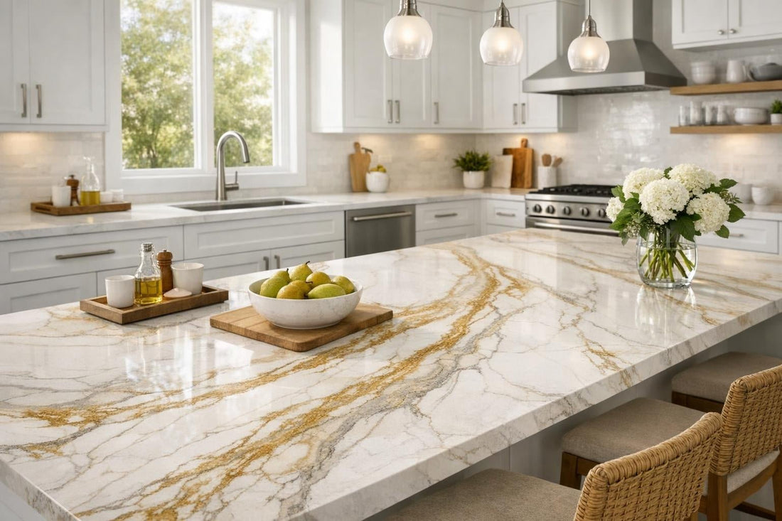 Brittanicca Gold Cool Cambria: Elevate Spaces with Zicana Expertise - Zicana Boutique