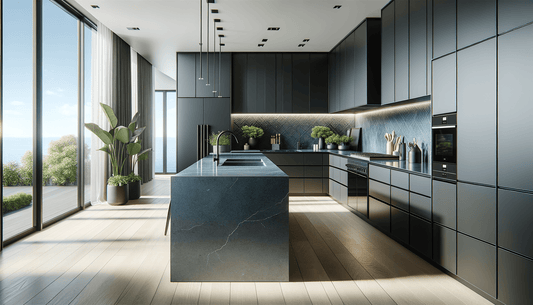 Cala Blue Silestone Ideas for Luxe, Modern Stone Design - Zicana Boutique