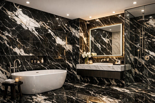 Calacatta Black Florim - Timeless Elegance for Your Space - Zicana Boutique