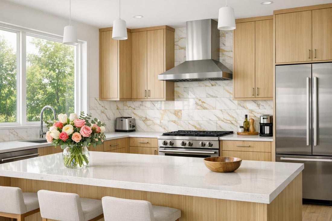 Calacatta Gold Marble 6"x12" – Elevate Your Design - Zicana Boutique