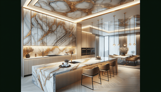 Calacatta Gold Marble Slabs: Luxury Solutions for Discerning Homeowners. - Z Boutique by Marble Couture