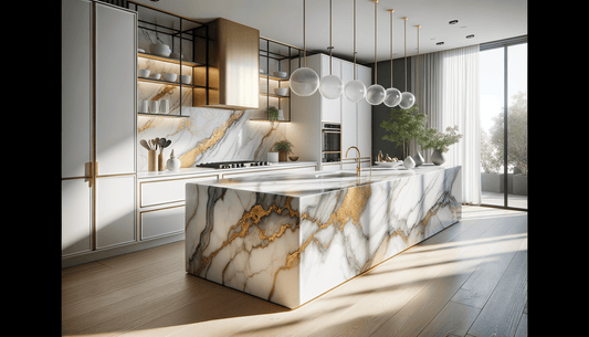 Calacatta Gold Silestone Quartz Elegance for Luxury Spaces - Zicana Boutique