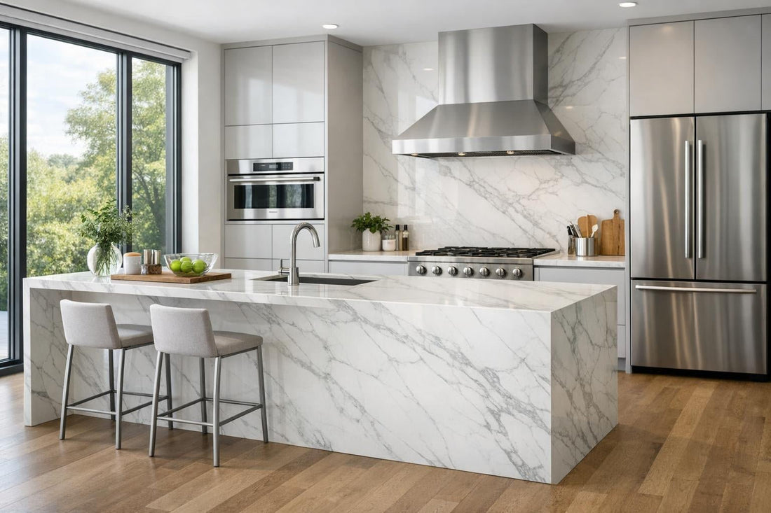 Calacatta Light Maximum by Fiandre: Elevate Your Design Aesthetic - Zicana Boutique
