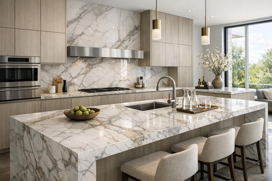 Calacatta Mediceo Laminam: Luxury Redefined for Professionals - Zicana Boutique