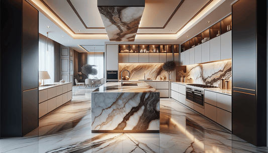 Calacatta Viola Kitchen Countertops: Luxury Meets Timeless Design Solutions - Z Boutique by Marble Couture