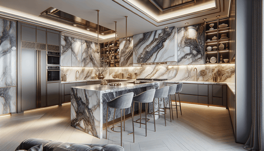 Calacatta Viola Marble Kitchens: Elegance Redefined for Professionals & Homeowners - Z Boutique by Marble Couture