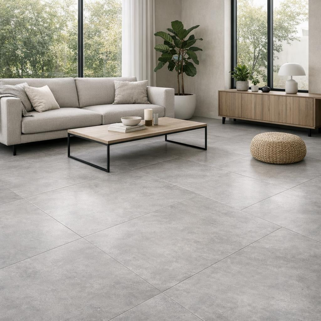 Cement Light Grey Florim: Elevate Interiors with Timeless Elegance - Zicana Boutique
