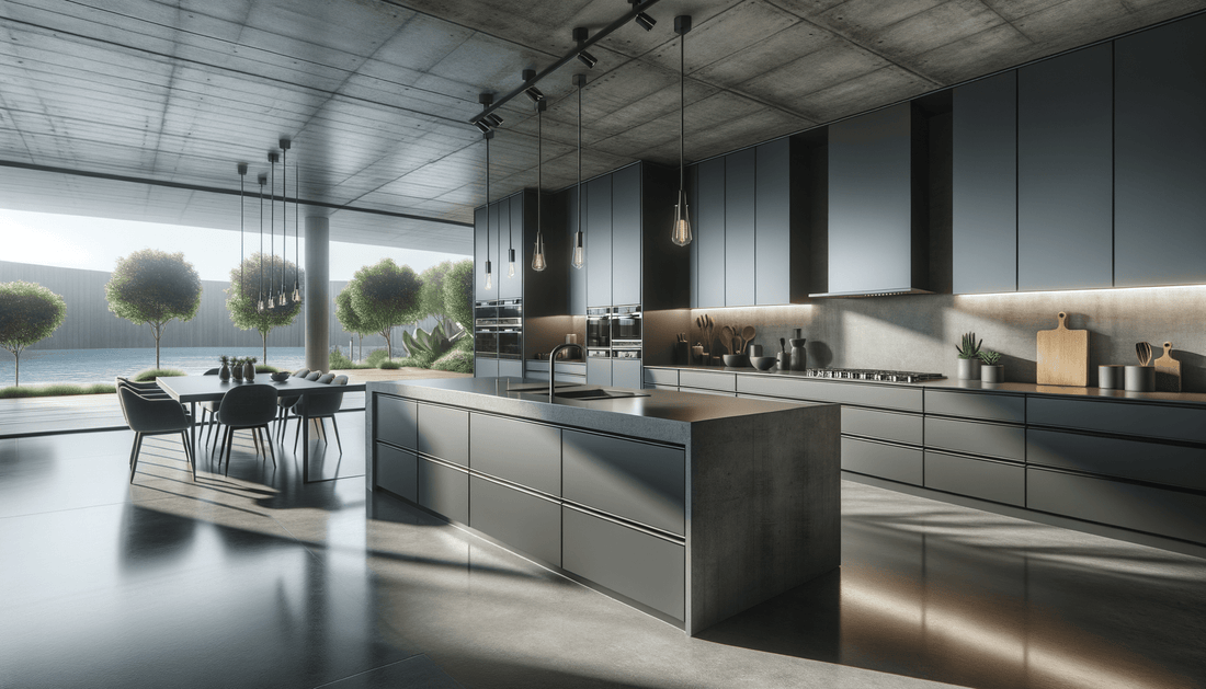Cemento Silestone Surfaces for Luxe, Modern Interior Designs - Zicana Boutique