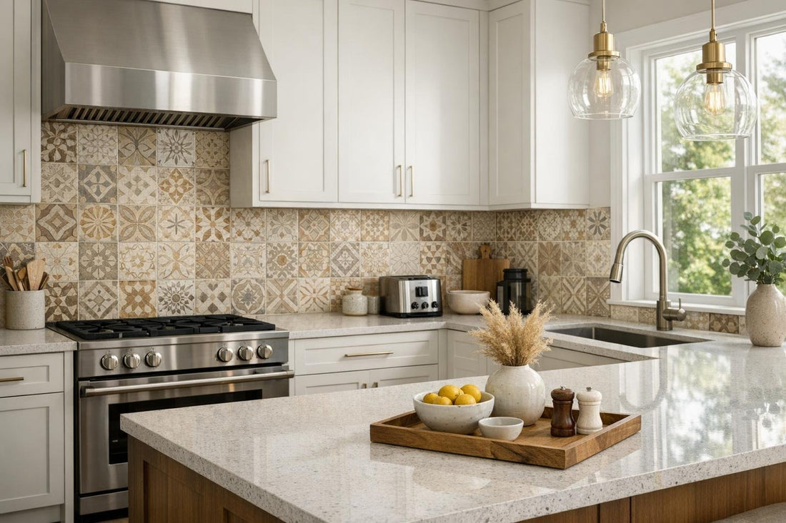 Ceramic Backsplash Kitchen Trends for Discerning Designers 2023 - Zicana Boutique
