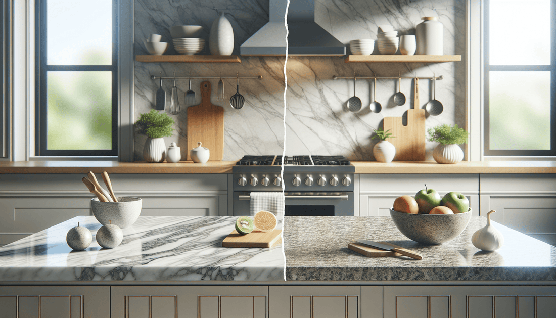 Comparing Marble and Granite: A Guide for Homeowners and Pros - Z Boutique by Marble Couture