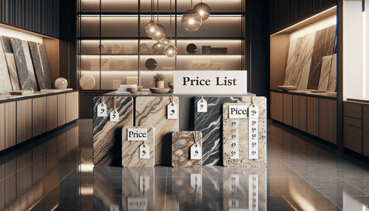 Comprehensive Granite Slabs Price List for Homeowners and Professionals - Z Boutique by Marble Couture