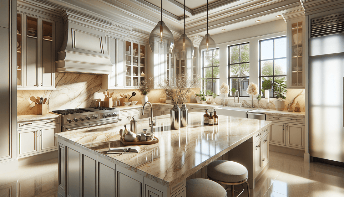 Cream Color Granite Countertops: Elegance and Durability for Discerning Professionals - Z Boutique by Marble Couture