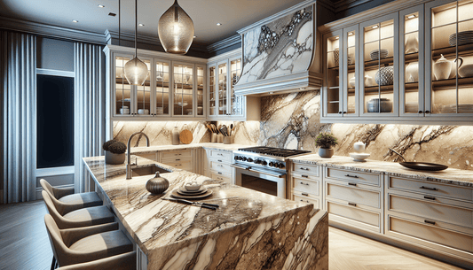 Creating Seamless Backsplash Designs to Complement Granite Counters - Z Boutique by Marble Couture