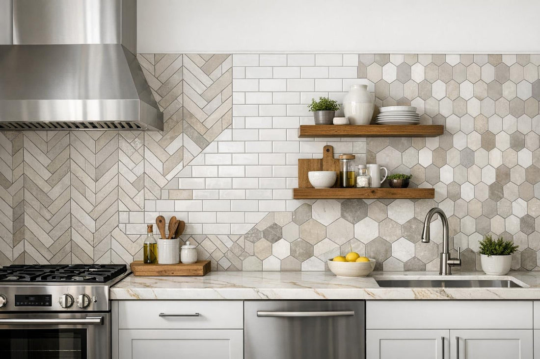 Creative Tiles for Kitchen Backsplash Ideas for Professionals - Zicana Boutique