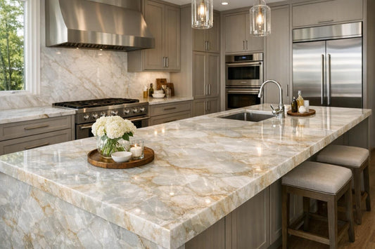 Cristallo Tiffany Quartzite Elegance - Discover Zicana Boutique - Zicana Boutique