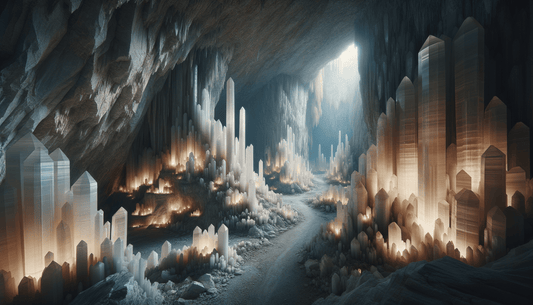 Crystals Caverns in Naica Mexico Inspire Luxury Stone Designs - Zicana Boutique