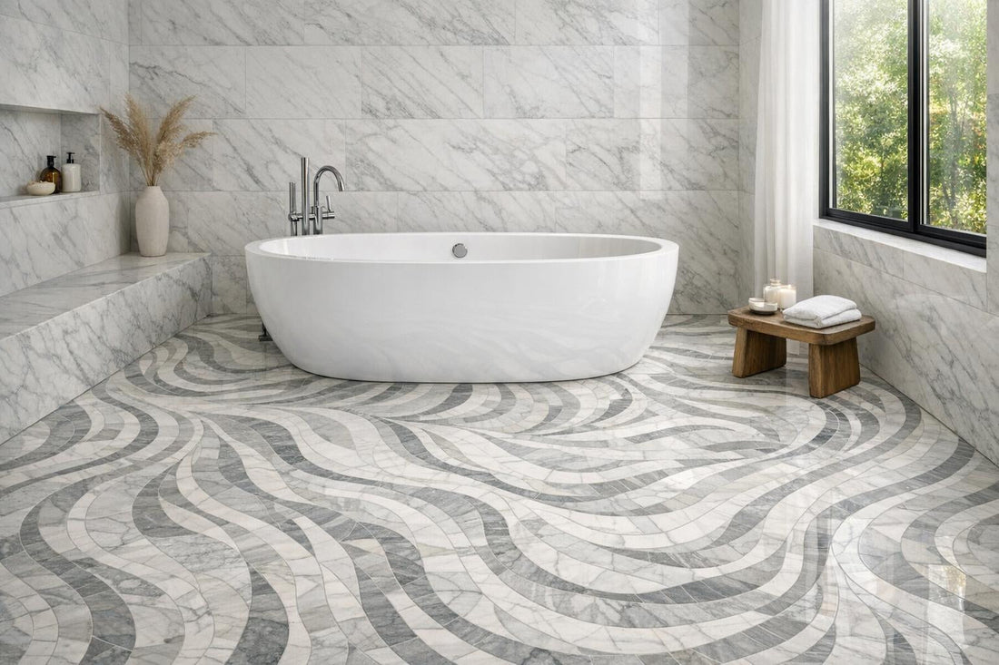 Curvona Kate River Marble: Elevate Designs with Zicana Boutique - Zicana Boutique
