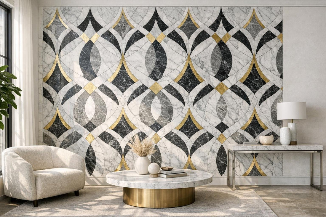 Curvona Lunne Mosaic: Elevate Design with Zicana Boutique - Zicana Boutique