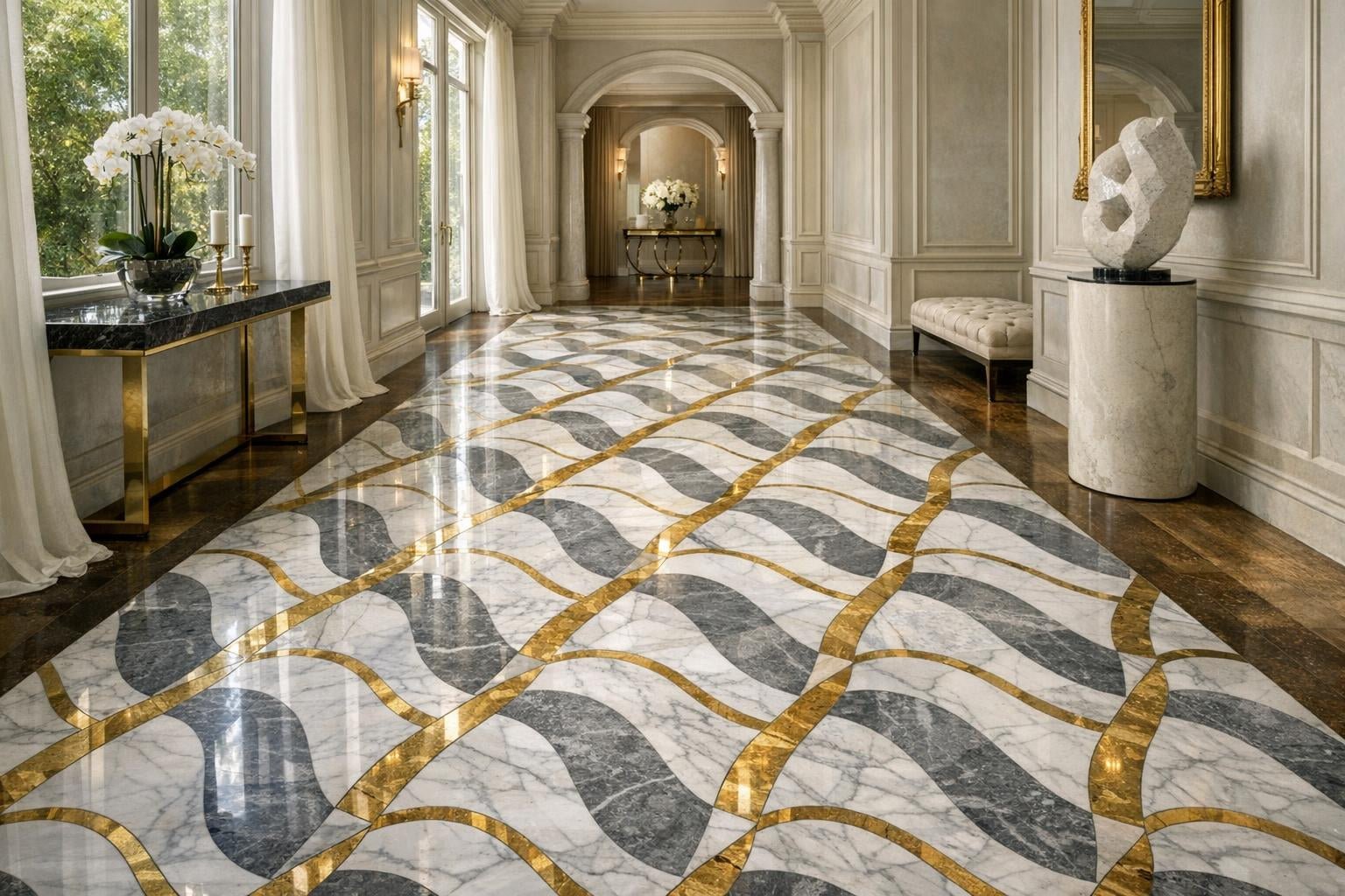 Curvona Yomal Marble Mosaic Solutions for Discerning Professionals ...