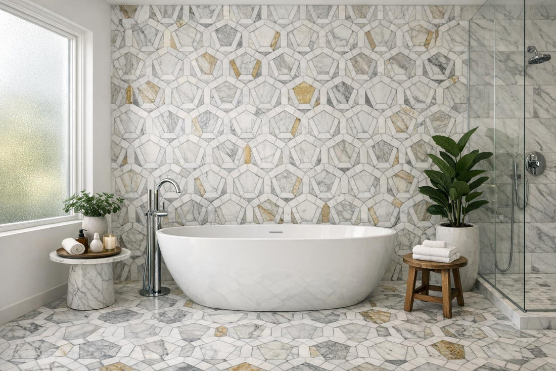 Decova Majestic Hexagon Marble: Elevate Design with Zicana - Zicana Boutique