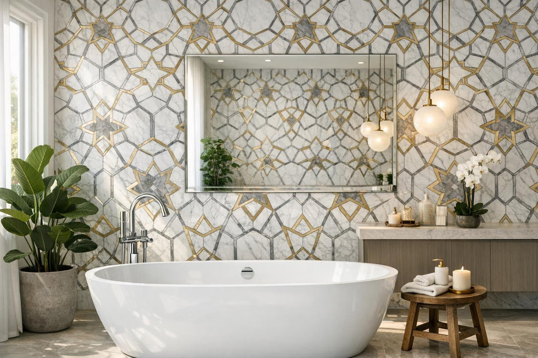 Decova Max Waterjet Mosaic: Elevate Design with Zicana Boutique - Zicana Boutique