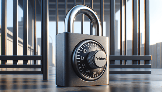 Dekton DT71010 High Security Padlock for Elegant Safety - Zicana Boutique