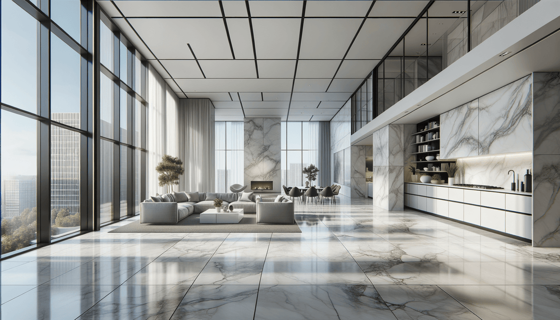 Design Bold Spaces Using Extra Large Porcelain Slabs Today - Zicana Boutique