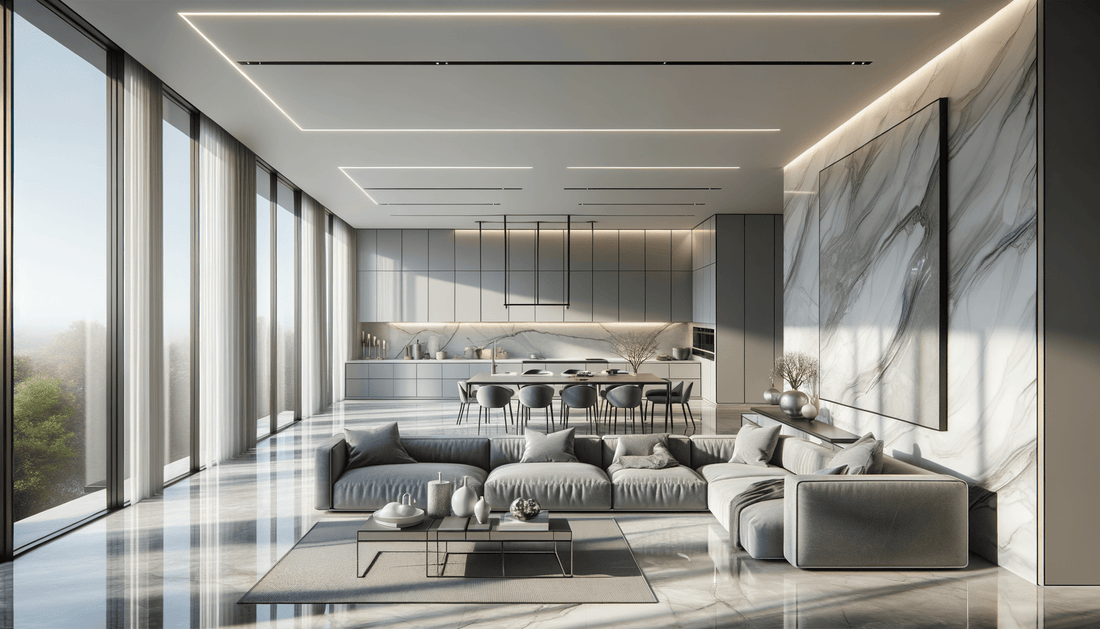 Design With Impact Using Large Scale Porcelain Slabs Today - Zicana Boutique