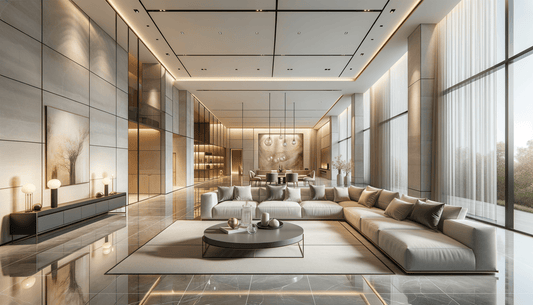 Designing Spaces with Impact Using Large Porcelain Slabs - Zicana Boutique