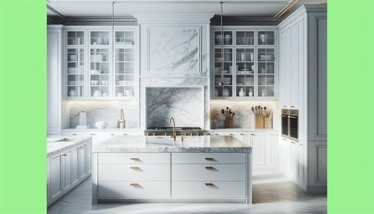 Designing Timeless Kitchens with Bianco Carrara Marble Elegance - Z Boutique by Marble Couture