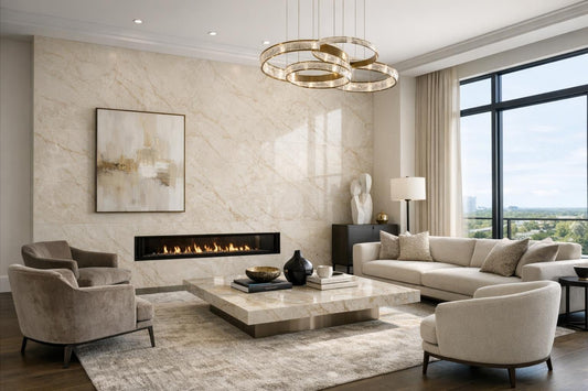 Diamond Cream Laminam: Elegant Solutions for Luxurious Interiors - Zicana Boutique