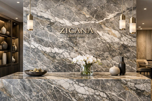 Discover Breccia Grigio Marble at Zicana Boutique Today - Zicana Boutique