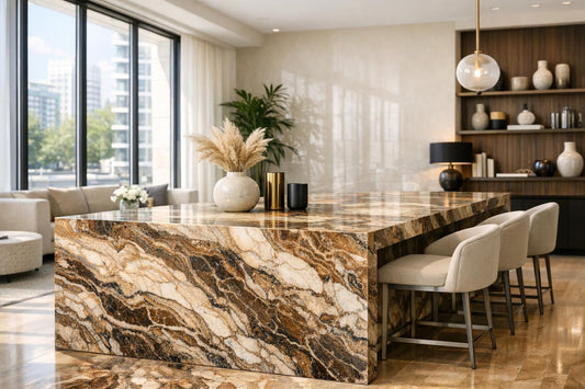Discover Breccia San Giorgio Marble at Zicana Boutique - Zicana Boutique