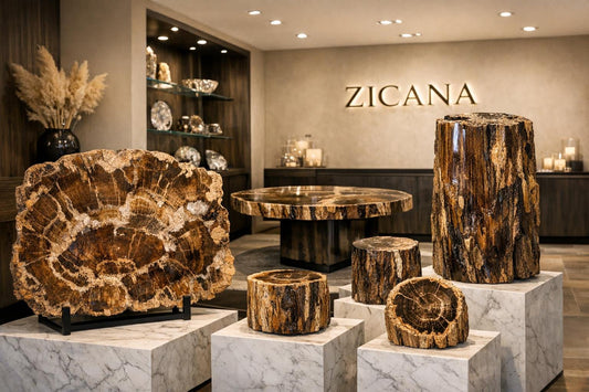 Discover Brown Petrified Wood: Zicana Boutique's Unique Stone - Zicana Boutique