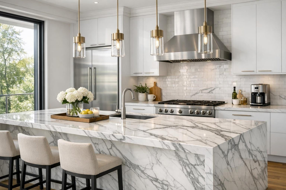 Discover Calacatta Lincoln Maxfine - IRIS MFG for Elegant Homes - Zicana Boutique