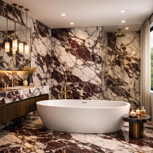 Discover Calacatta Viola Level Emilgroup for Elegant Interiors - Zicana Boutique