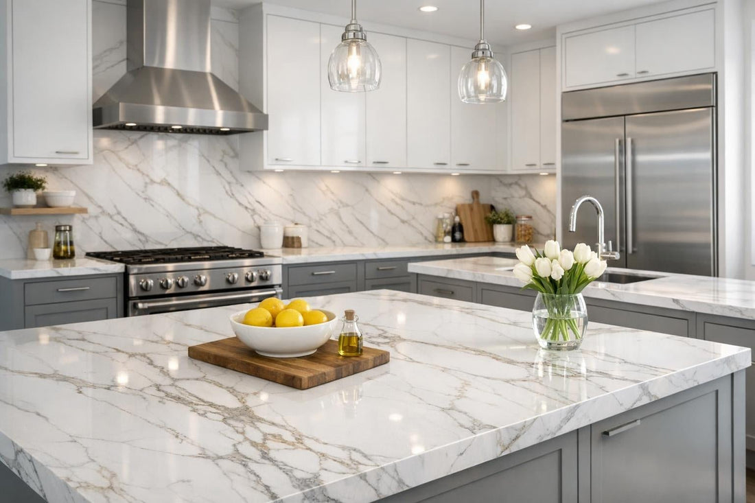 Discover Calacatta White Raphael Porcelain's Elegance and Versatility - Zicana Boutique