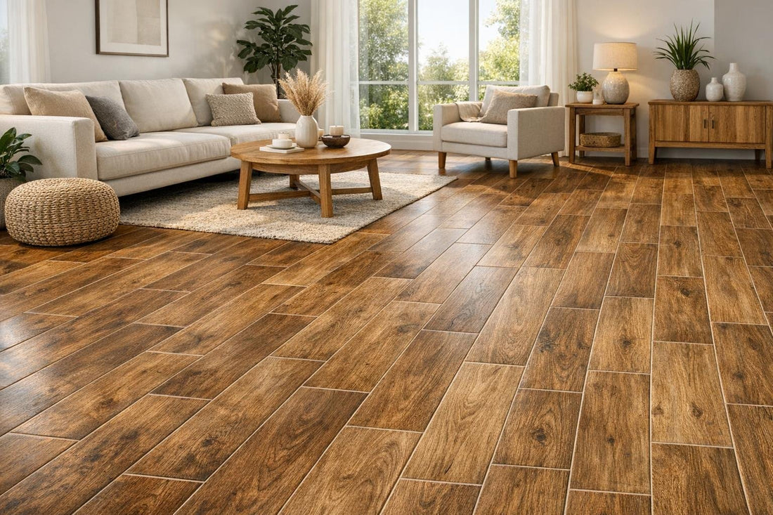 Discover Ceramic Floor Tile That Looks Like Authentic Wood - Zicana Boutique