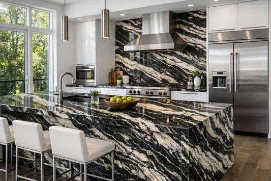 Discover Copacabana Brazilian Black Granite by Zicana Boutique - Zicana Boutique
