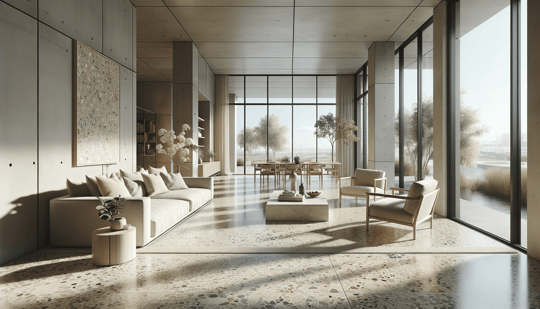 Discover Dune Marble Terrazzo Tile at Zicana Boutique - Zicana Boutique