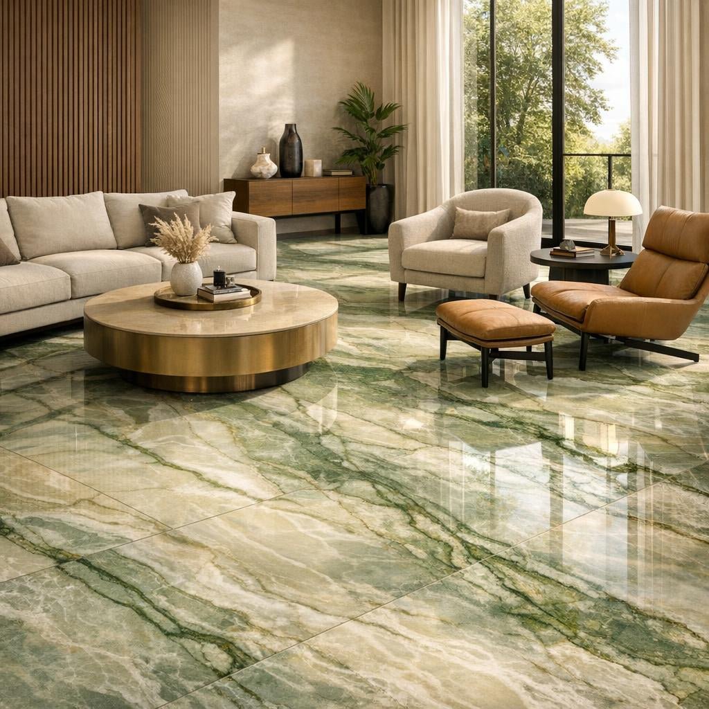 Discover Green Vein Cut Onyx Maxfine for Elegant Spaces - Zicana Boutique