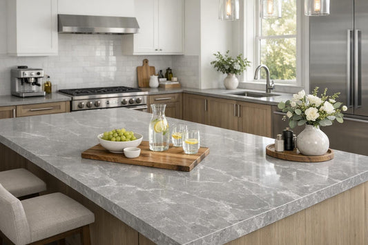 Discover Grey Savoie Vicostone Elegance at Zicana Boutique - Zicana Boutique