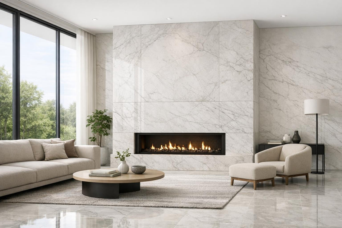 Discover Origines Blanc Florim: Elegance in Stone Design - Zicana Boutique