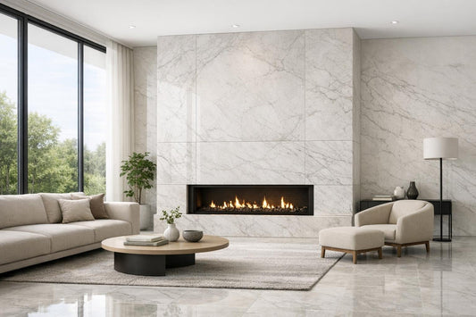 Discover Origines Blanc Florim: Elegance in Stone Design - Zicana Boutique