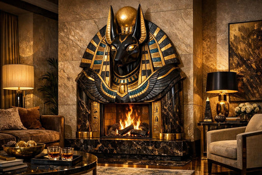 Discover the Anubis Fireplace by Zicana Boutique - Zicana Boutique