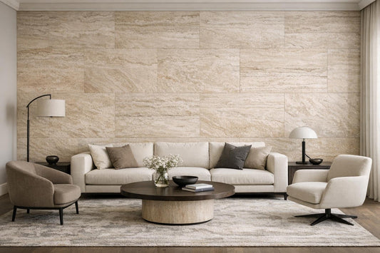 Discover the Elegance of Travertino Chiaro Infinity Stone - Zicana Boutique