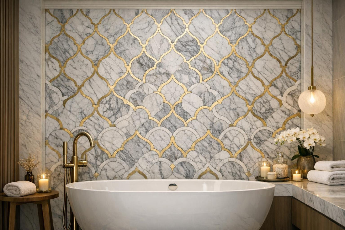 Discover Transia Lvone Arabesque Marble Elegance at Zicana - Zicana Boutique