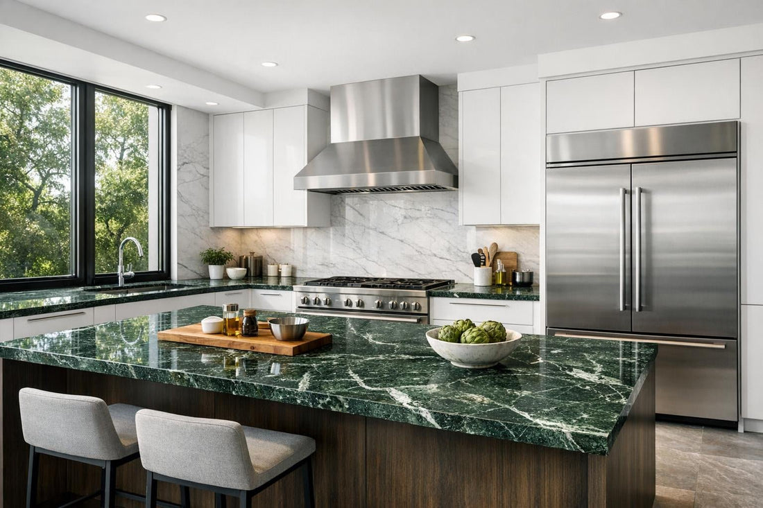 Discover Verde Alpi Laminam: Luxury Stone Solutions for Professionals - Zicana Boutique
